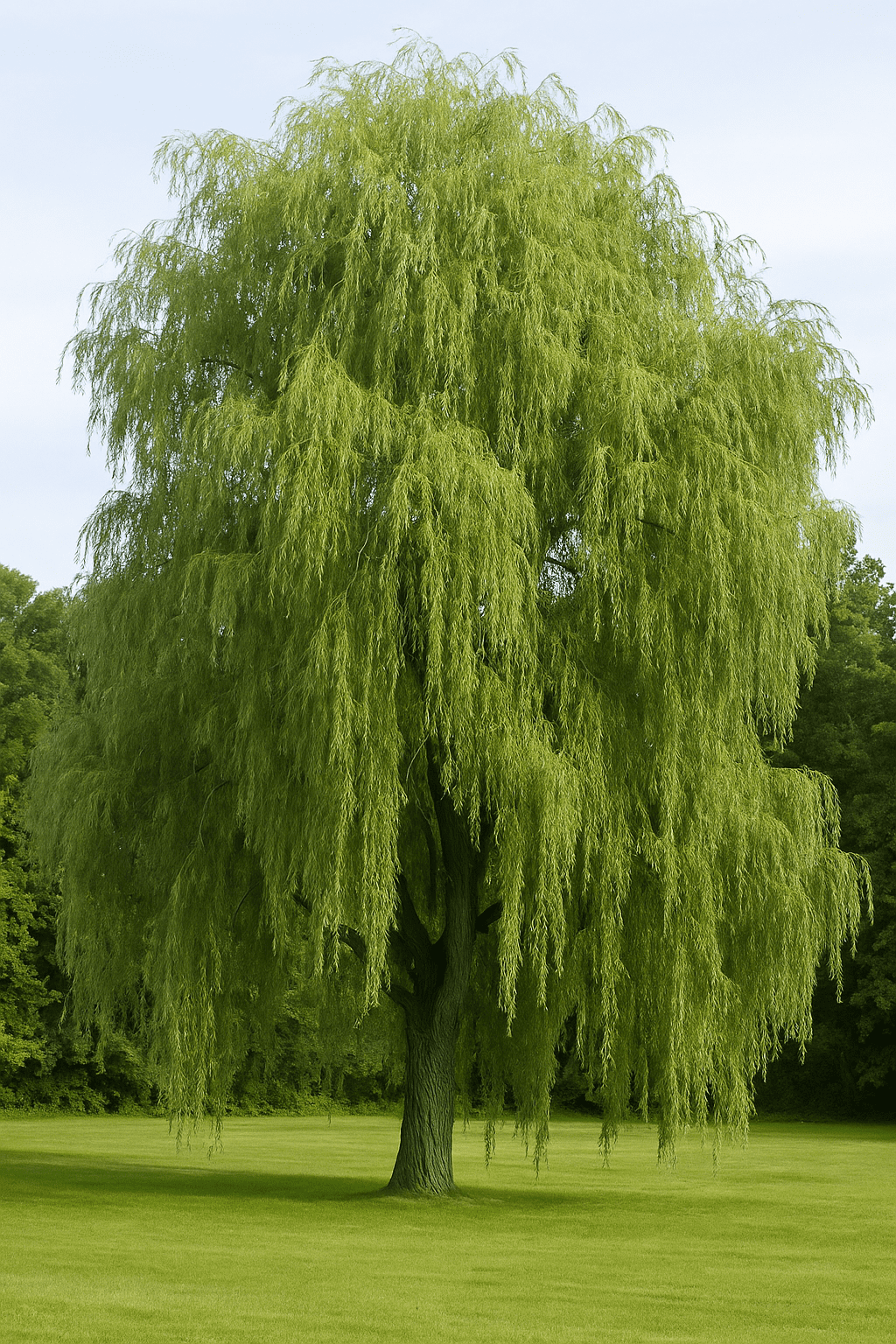 4 Bright Green Weeping Willow Cuttings, Grow 4 Trees - Wisconsin