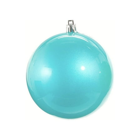 4" Bright Pearlescent Ball Ornament