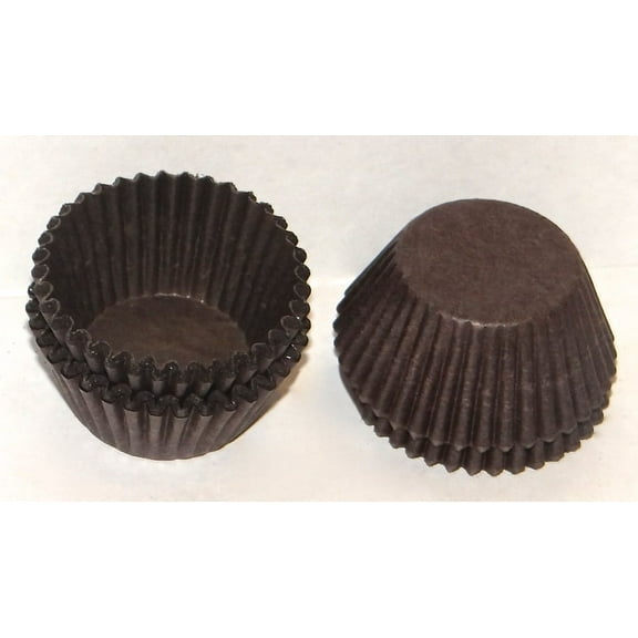 #4 Brown Paper Candy Cup Cups 250 Pack Candy Making Supplies