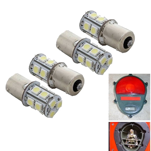 4 Bulb Military Tail Light Led Conversion Kit: (2) 6led (1ea) 13led / 18led