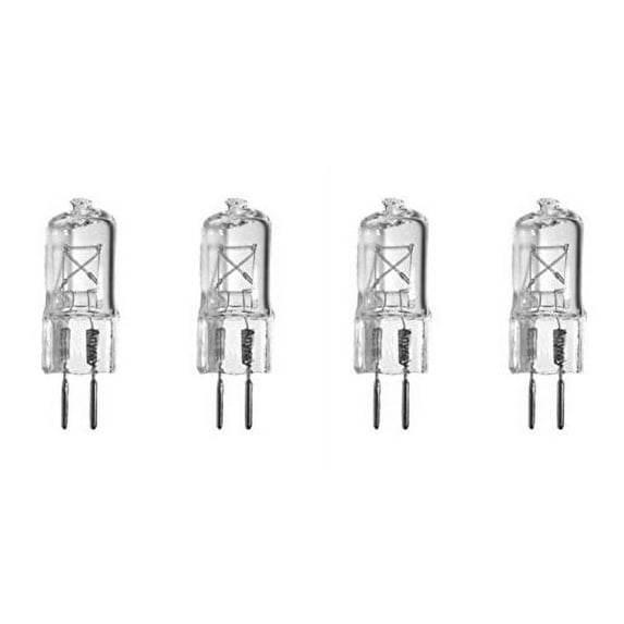 (4)-Bulbs 25 Watt G6.35 120V 25W GX6.35 110 Volt 25Watt Bi Pin T4 Halogen Light Bulb Anyray A1601Y