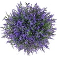 thumbnail image 1 of 4 Bundles Artifical Spring Flower Outdoor Fake Plant Decor UV Resistant Faux Plastic Plants Hanging Plante Halloween Flower for Home Garden Porch Thanksgiving Christmas Decorations, 1 of 5