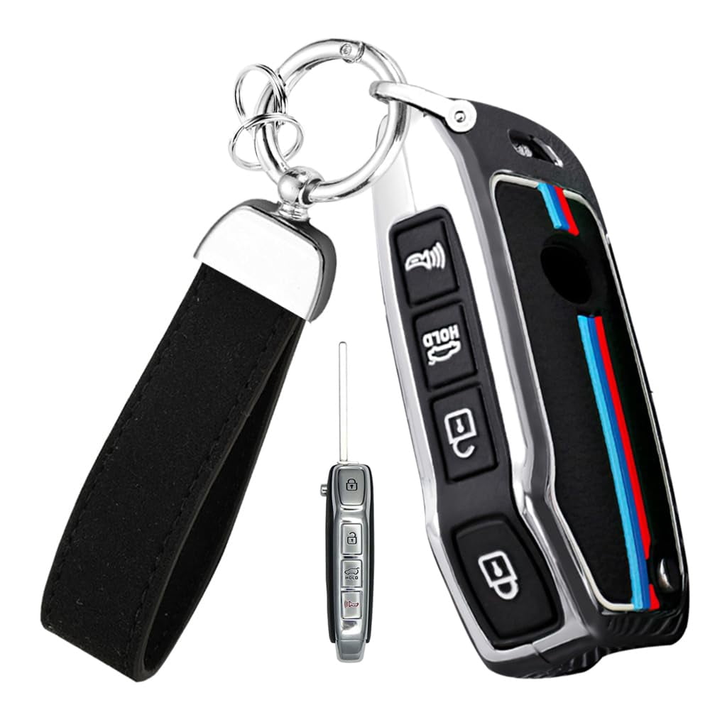 4-Button Car Key Cover Case Fit for Kia Seltos Forte Sportage Seltos K5 ...