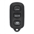 thumbnail image 1 of 4-Button Car Key Fob Replacement for Toyota Sequoia 2001-2007, 4Runner 1999-2009 HYQ12BBX HYQ12BAN HYQ1512Y, Black, 1 of 6