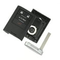 thumbnail image 1 of 4 Button Key Fob Case Keyless Entry Remote Key Shell Cover for Cadillac XTS ATS 2013-2015 NBG009768T with Blade No Chip, 1 of 8