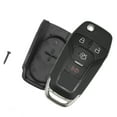 thumbnail image 1 of 4 Button Keyless Entry Remote Key Shell Cover for Ford Fusion Edge Explorer 2013-2018 N5F-A08TAA with Blade No Chip, 1 of 8