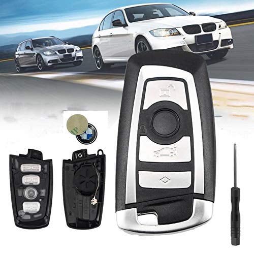 4 Button Smart Car Remote Key Shell for BMW F CAS4 5 Series 7 Series 1 2 3 4 5 6 7 M Series for BMW X1 X3 X4 X5 X6 M2 M3 M4 M5 M6 Smart Key Fob Case Cover