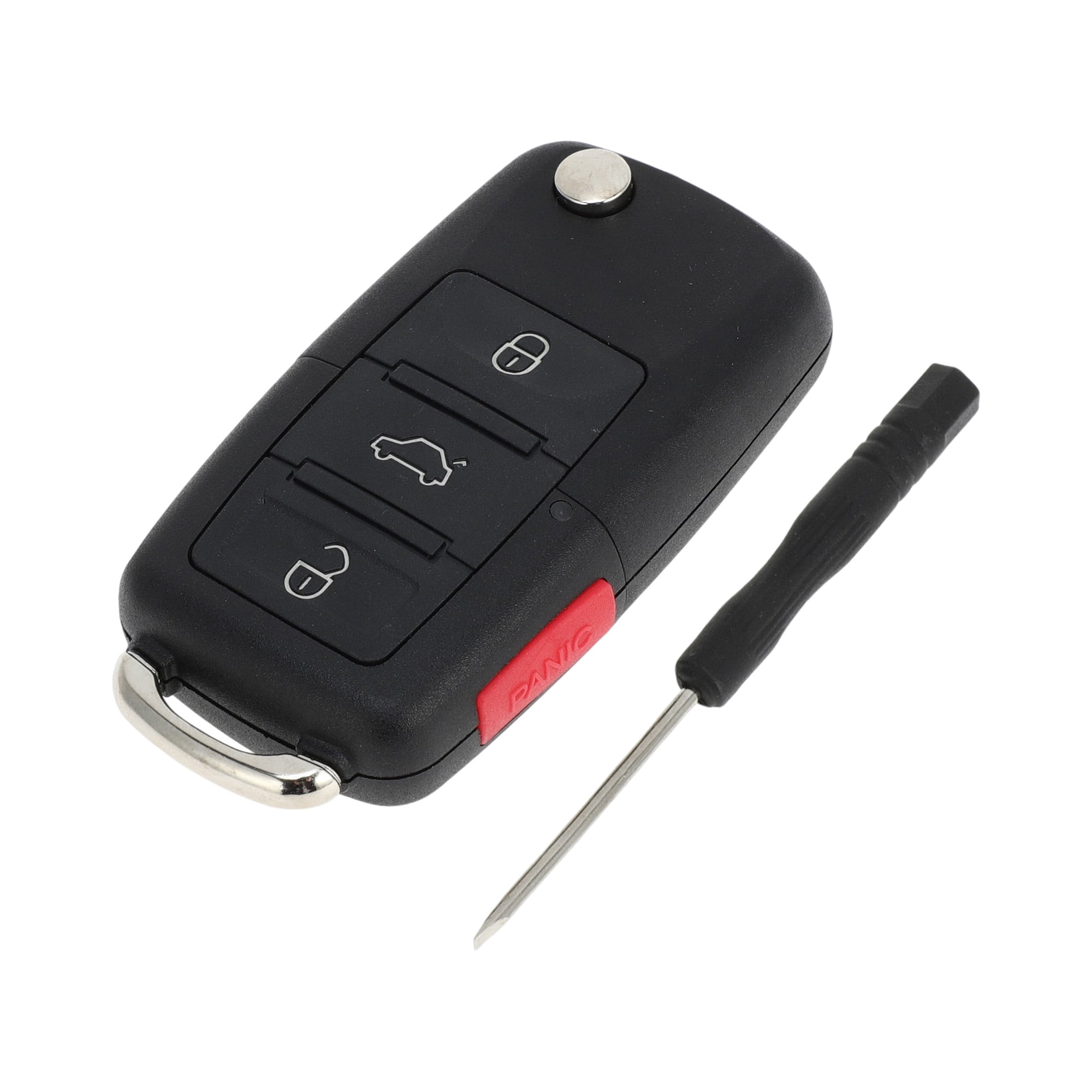 Unique Bargains 1set 4 Buttons Key Shell for Volkswagen Golf 2011-2015 ...