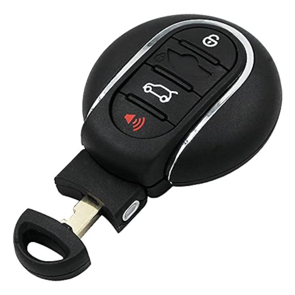 4 Buttons Smart Remote Car Key Shell Cover Fob case for BMW mini Cooper F54 F55 F56 F60 2015 2016 2017 2018 with Emergency Key Blade