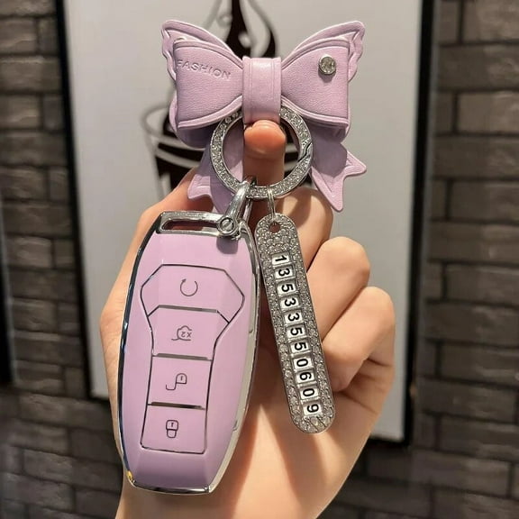 4 Buttons Soft TPU Car Remote Key Case Cover For BYD Atto 3 Han Song EV Dolphin Qin Tang DM 2018-2022 Auto Keychain Accessories