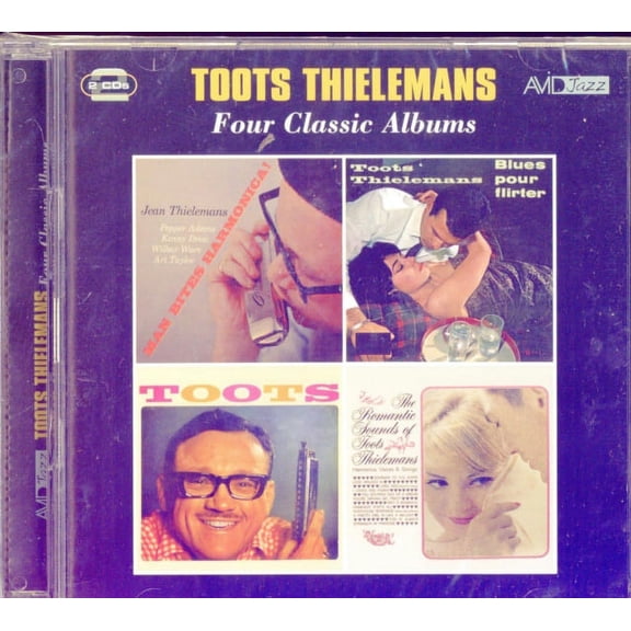 4 CLASSIC ALBUMS (MAN BITES HARMONICA / POUR FLIRTER / TOOTS THIELEMANS / ROMANTIC SOUNDS OF)