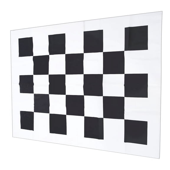 4* Car checkerboard-black&white