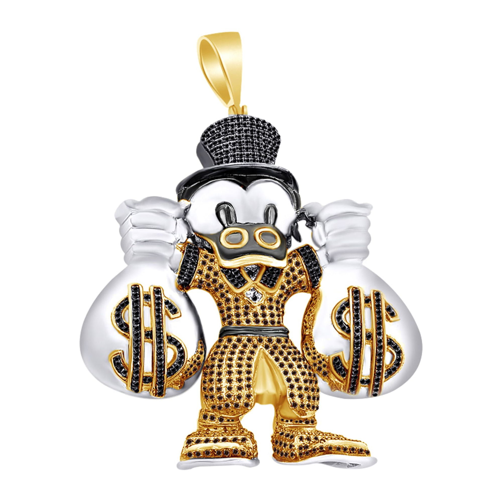 Scrooge mcduck diamond pendant clearance