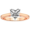 thumbnail image 1 of IGI Certified 4 Carat Heart Shape Lab Grown Diamond Engagement Ring | 14K Rose Gold | Siran Secret Halo Lab Diamond Ring | FG-VS1-VS2 Quality Friendly Diamonds, 1 of 6