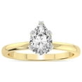 thumbnail image 1 of IGI Certified 4 Carat Pear Shape Lab Grown Diamond Engagement Ring | 14K White Gold |Lyla Hidden Accents SolitaireLab Diamond Ring | FG-VS1-VS2 Quality Friendly Diamonds, 1 of 6