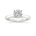 thumbnail image 1 of 4 Carat IGI Certified Round Shape Lab Grown Diamond Engagement Ring | 14K White Gold |Teagan Solitaire Diamond Ring | FG-VS1-VS2 Quality Friendly Diamonds, 1 of 5