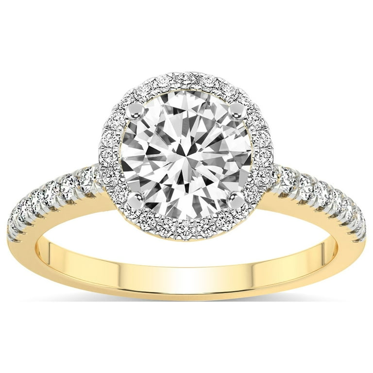 Carat IGI Certified Round Shape Lab Grown Diamond Engagement