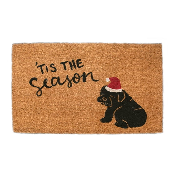 4 Cats & Dogs: Rectangle Core Refill for 24 x 36" Convertible Entrance Mat, Christmas & Dog