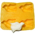 4 Cavity Dove Flexible Molds Perfect for Cream Cheese Mints, Candy