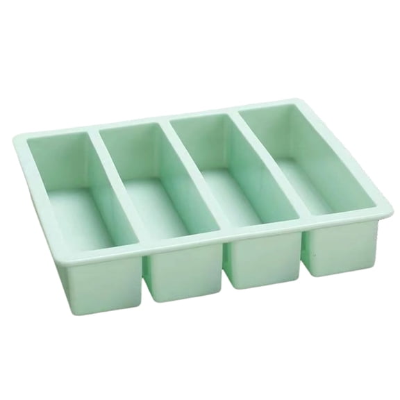 4 Cavity Silicone Ice Cubes Tray Leak Proof Ice Molds For Creative Drink