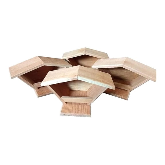 4 Cedar Dove Nesting Boxes