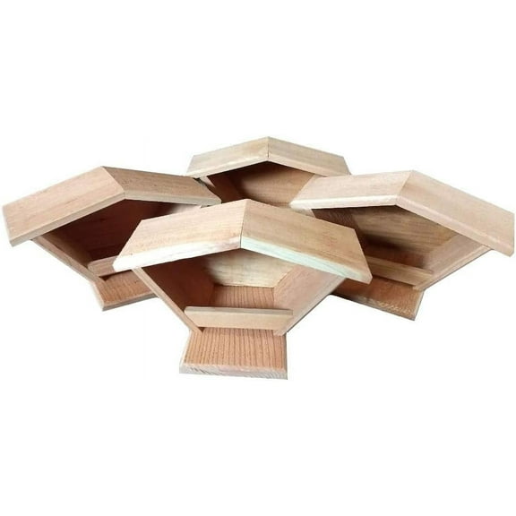 4 Cedar Dove Nesting Boxes