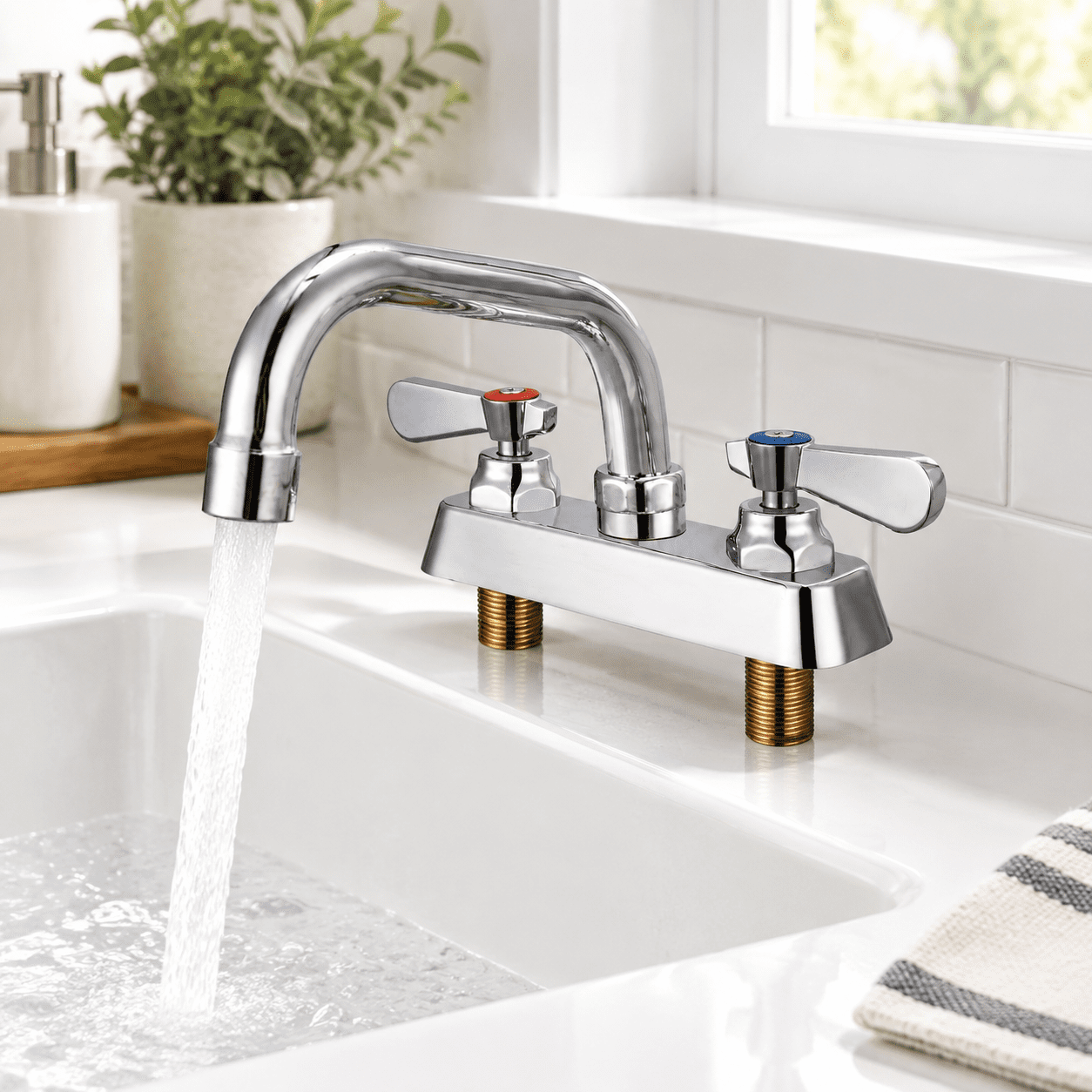 Center Faucet Inlets 4