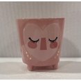 thumbnail image 1 of 4" Ceramic Pink Owl Gift Container, 1 of 2