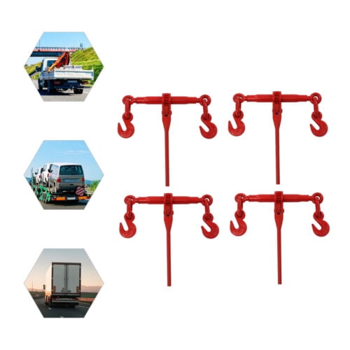 4 Chain Binders Ratchet Load Binder 3/8"- 1/2" for Tie Down 4PCS 9200lbs G70