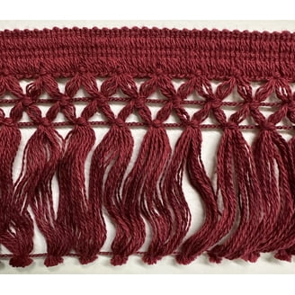 YF]∏☸ 9/15/20/28cm Tassel Fringe Trim Polyester Fringes Sewing Curtain