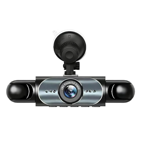 4-Channel 1080P Dash Cam with Intelligent Reversing Assist and Loop Storage for Vehicles