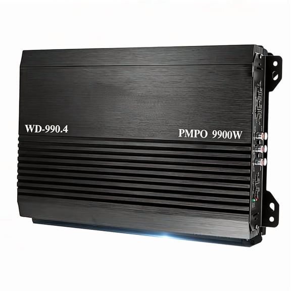 4 Channel 12V Car Amplifier 9900W Audio Upgrade Amplifier Stereo Surround Passive Subwoofer Audio Player