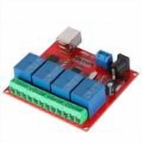 4-Channel 12V Computer USB Smart Switch Controller PC Relay Module Expansion Board