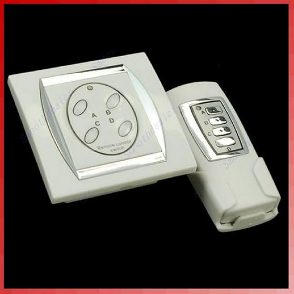 4-Channel 50M Remote Control Switch Power Digital Wireless ON/ OFF