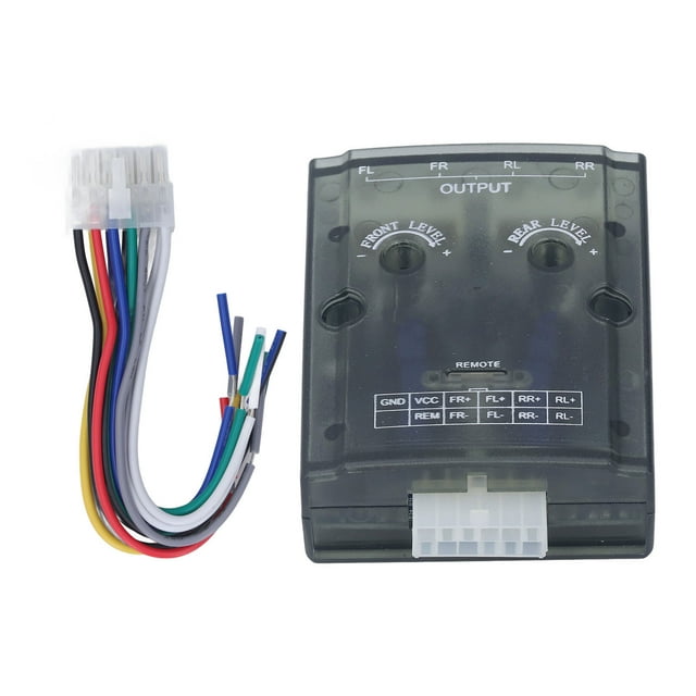 4 Channel Car Stereo Speak Delay Signal High to Low Converter 12V