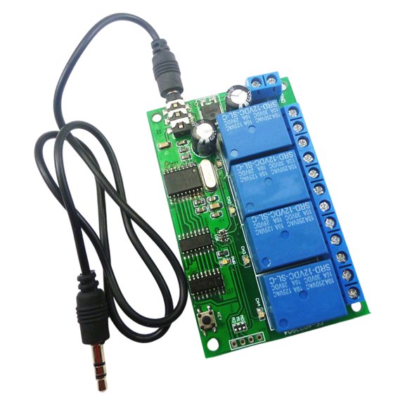 4 Channel DTMF Decoders Relays Module For Remote Control And Systems Automation