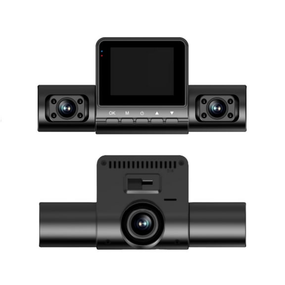 4 Channel Dash Cam with Front Rear Left Right Recording, 360 Degree Vehicle Monitoring, Night Vision Loop Recording and Motion Detection for Daily Driving and Parking Security