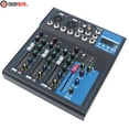 thumbnail image 1 of 4-Channel Mixer Bluetooth Studio Audio Mixer DJ Live Sound Mixing Console USB, 1 of 15
