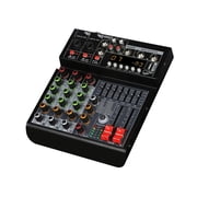 4 Channels Mixer Digital Mixer Music AUX Real Time Recording USB Digital Processor Stable Transmission ,Precision Control