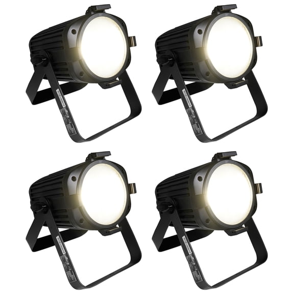 4 Chauvet EVE P-100 WW Warm White D-Fi USB DMX Wash Stage Video Broadcast Lights