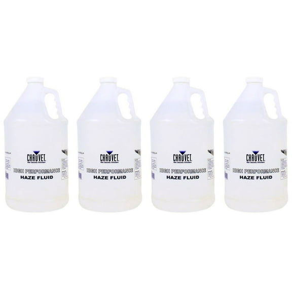 (4) Chauvet HFG HF-G (4) Gallon of Performance Haze Juice Fluid Replaces HJU