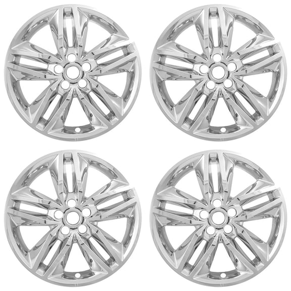 4 Chrome 18" Wheel Skins Hub Caps Rim Covers for 2015-2018 Ford Edge SEL