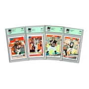 4 Cincinnati Bengals PGI 10 Donruss Football 2024 Graded Trading Card Team Set