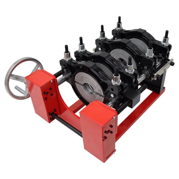 4 Clamps Pipe Fusion Welder Hand-operated Pipe Hot Melt Machine Screw Style