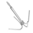 4 Claw Anchor 316 Stainless Steel Anti?Rust Grappling Hook Marine Boat