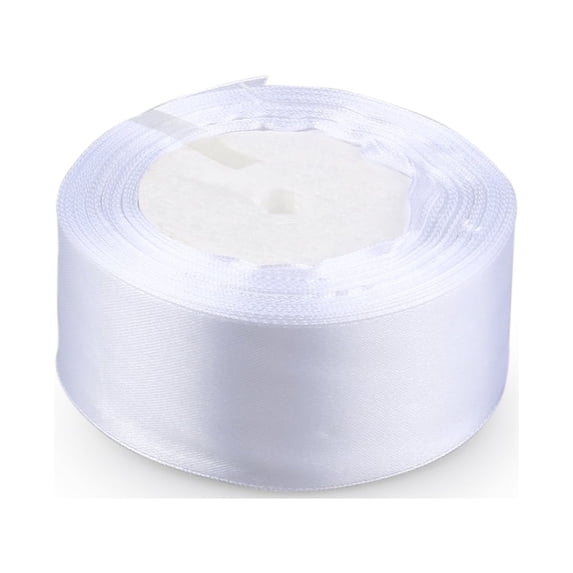 4 Cm* Gift Ribbon Ribbon for Floral Arrangements Ribbon for Multiple Projects Wrapping Curling Ribbon White