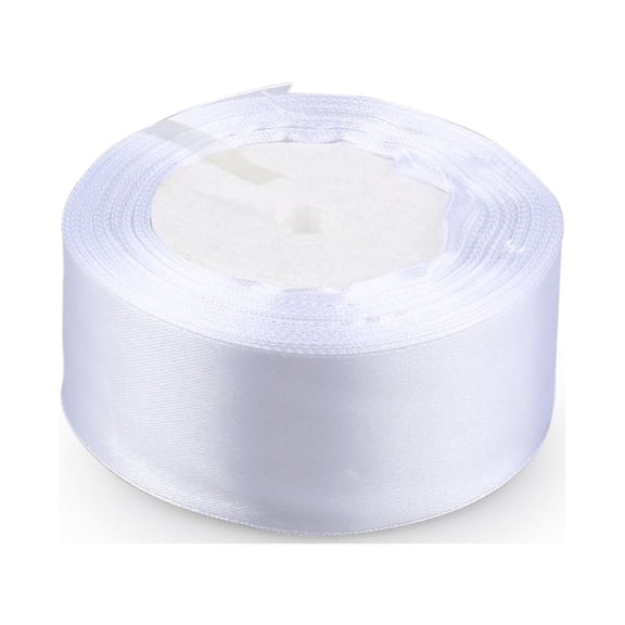 4 Cm* Gift Ribbon Ribbon for Floral Arrangements Ribbon for Multiple Projects Wrapping Curling Ribbon White