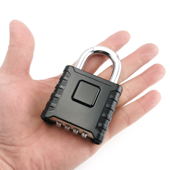 4 Code Heavy Duty Combination Lock Outdoor Security Lock Weatherproof Lock Outdoor Padlock for Fence Gate Shed Garage
