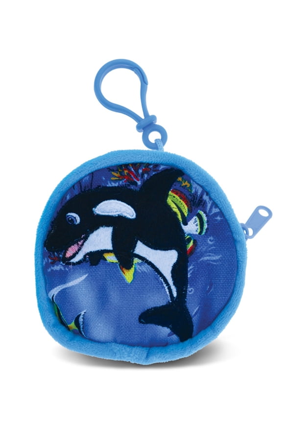 4" Coin Bag - Killer Whale