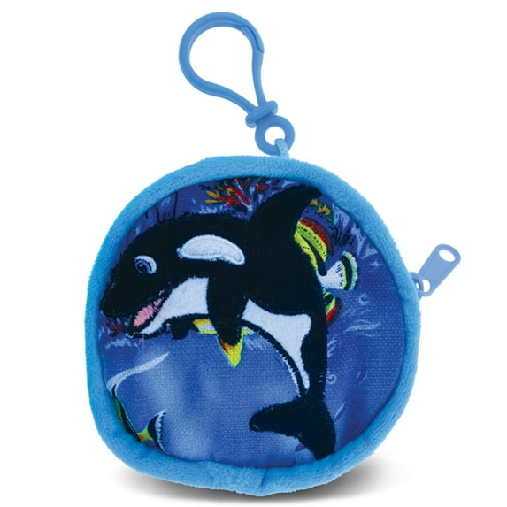 4" Coin Bag - Killer Whale